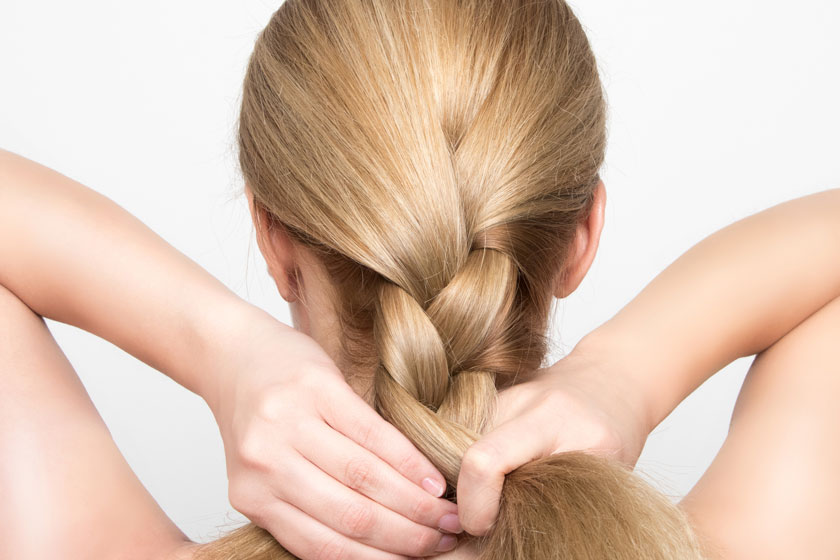 Avoid tight hairstyles for healthier hair. Tight hairstyles can cause hair loss.