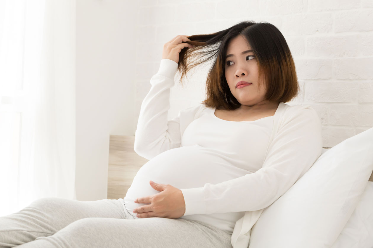 Does pregnancy affect your hair?