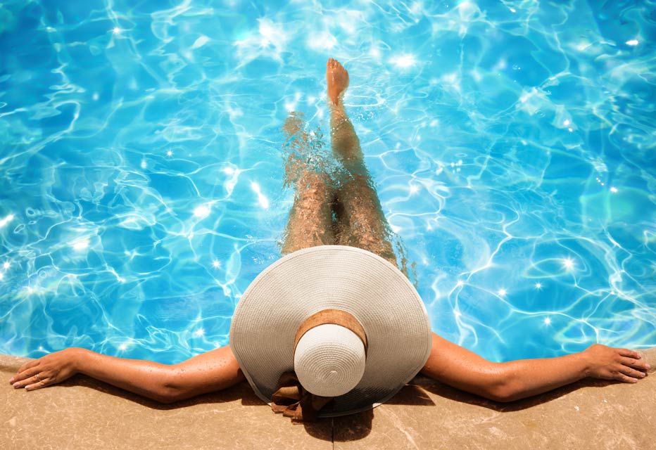 Enjoy the pool without worrying about your hair. Learn some ways to keep your hair safe from chlorine.